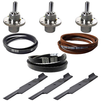Spindle and Blade & Belt Kit For Scag Cheetah II 61" Model SCZII61V-38FXEFI