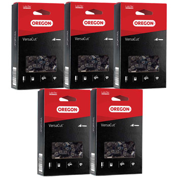 91VXL056G VersaCut Saw Chain by Oregon - 16" Bar, .050" Gauge, 56DL - 5 PACK