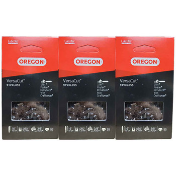 CHAINSAW CHAIN 3/8" LP VERSACUT 91VXL055G (3-PACK)