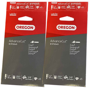CHAINSAW CHAIN 3/8" LP ADVANCECUT 91PX045G (2-PACK)