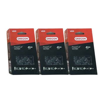POWER CUT CHAINSAW CHAIN .325" 22LPX081G (3-PACK)