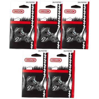 POWER CUT CHAINSAW CHAIN .325" 20LPX078G (5-PACK)