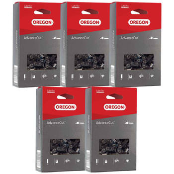 90PX052G AdvanceCut Saw Chain by Oregon – 14" Bar, .043" Gauge, 52DL - 5 PACK
