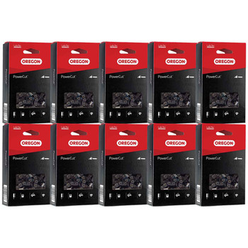 20LGX068G PowerCut Saw Chain by Oregon – 18" Bar, .050" Gauge, 68DL - 10 PACK