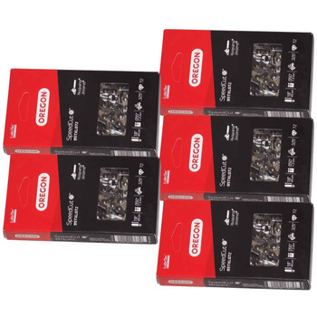 95TXL072G SpeedCut Saw Chain by Oregon – 18" Bar, .050" Gauge, 72DL - 5 PACK