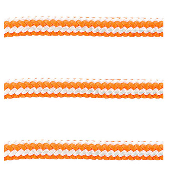 Orange And White ROT-HIV150 Hi-Vee Climbing Rope (3-Pack) From TEUFELBERGER