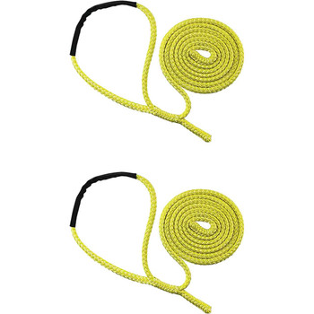 Yellow A7PE2-16CY-06L Loopie Sling Rope (2-Pack) From PELICAN ROPE