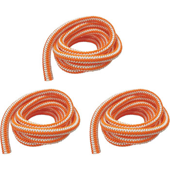 Orange And White 4A-1605-200H 16 Strand Arborist Rope (3-Pack) From PELICAN ROPE