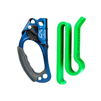 Blue Single Lift Ascender Kit With BuckCarrier Chainsaw Carrier