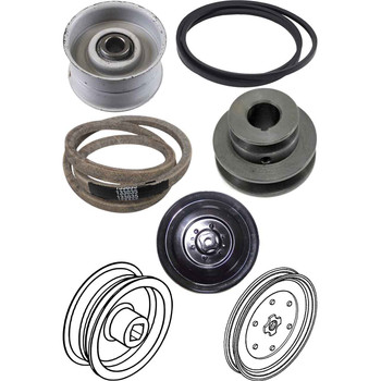 Husqvarna Pulleys And Belts For TF 224 Snow Blower