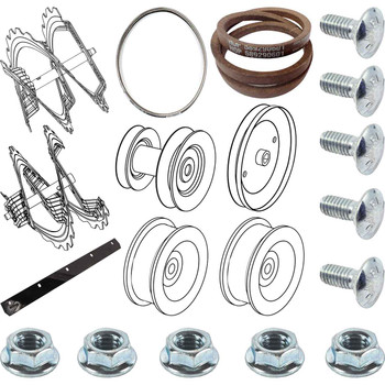 Husqvarna Pulleys & Belts And Auger Maintenance For ST 424T Snow Blower