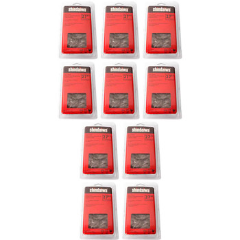 CHAINSAW CHAIN BY SHINDAIWA  72LPX PowerCut,  PITCH 3/8", 27" BAR, 0.050" GAUGE, 93 DL  10 PACK