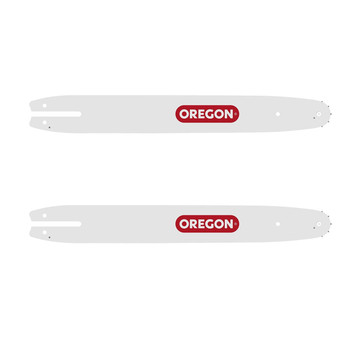 144MLEA074 - GUIDE BAR BY OREGON Standard, PITCH 14" BAR.043" GAUGE 50 DL - 2 PACK