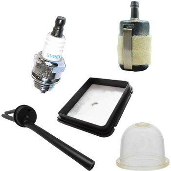 SHI P230s AIR-OIL-FUEL FILTERS SPARK PLUG FUEL LINES PRIMER BULB KIT