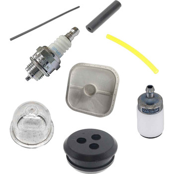 SHI B451 AIR-OIL-FUEL FILTERS SPARK PLUG FUEL LINES PRIMER BULB KIT