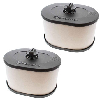 Husqvarna OEM AIR FILTER W/ KNOB 510244105 (2 Pack)