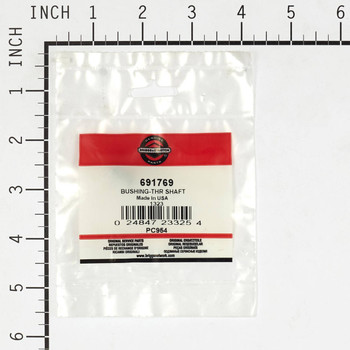 BRIGGS & STRATTON part 691769 - BUSHING-THR SHAFT - Image 1