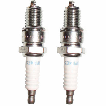 エンジン1234 Kawasaki OEM Spark Plug 92070-7004 For FX691V Engine (2 Pack