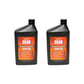 1 QUART 20W50 HYDRO OIL FOR SCAG MOWERS
