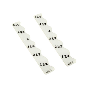 DECAL, DECK HEIGHT - LH FOR SCAG MOWERS