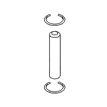 BRIGGS & STRATTON PIN-PISTON/STD 697099 - Image 1