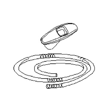 BRIGGS & STRATTON GRIP-STARTER ROPE 699944 - Image 1 BRIGGS & STRATTON GRIP-STARTER ROPE 699944 - Image 1