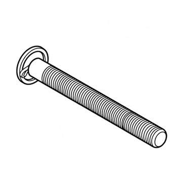 HYDRO GEAR 50865 BOLT 1/420 X 3 RIBBED NECK (ORIGINAL OEM)