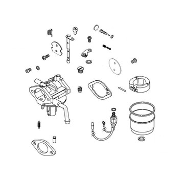 BRIGGS & STRATTON part 825371 - CARBURETOR (OEM part)