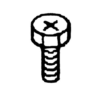 KOHLER 63 086 73-S - SCREW; PAN HEAD (Authentic OEM Part)