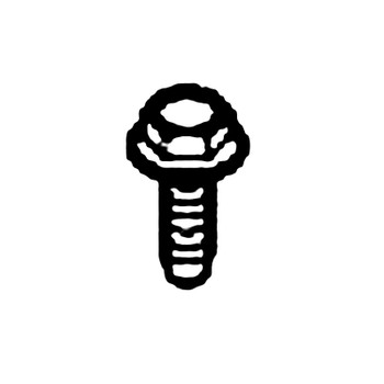 KOHLER 25 086 471-S - SCREW; MATHREAD M5 X 0.8 X 16 (Authentic OEM Part)
