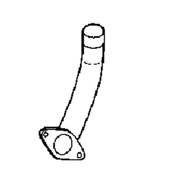 KOHLER 12 382 01-S - PIPE; INLET (Authentic OEM Part)