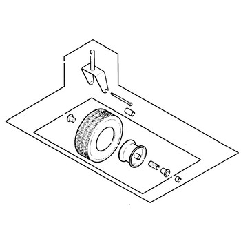 Scag CASTER WHEEL ASSY 46392 - Image 1