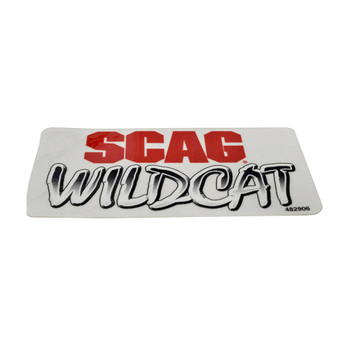 Scag DECAL, SCAG WILDCAT 482906 - Image 1
