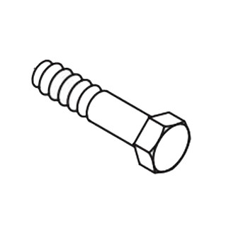 Scag HH BOLT, 1/2-13 X 2.25 ZINC 04001-153 - Image 1