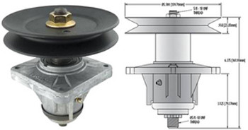 SPINDLE ASSEMBLY CUB CADET REPL CUB CADET 918-0660 - 12967