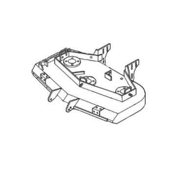 Scag CUTTER DECK W/ DECALS, SWM-48A 461636 - Image 1