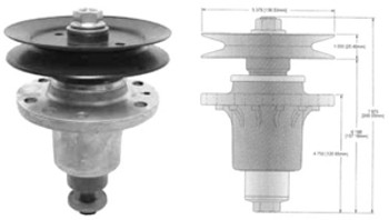 SPINDLE ASSEMBLY EXMARK REPL EXMARK 103-1105 - 13003