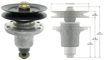 SPINDLE ASSEMBLY EXMARK REPL EXMARK 103-1183. - 13004