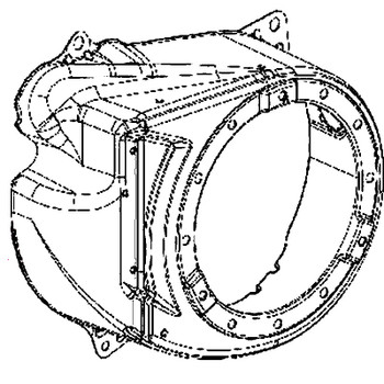 KOHLER 17 027 09-S - HOUSING; BLOWER ASSEMBLY (Authentic OEM Part)