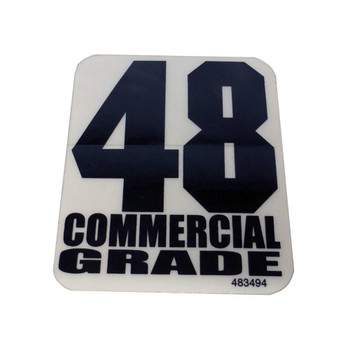 Scag DECAL, 48 COMMERCIAL SFZ 483494 - Image 1