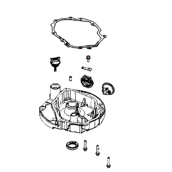 KOHLER 14 199 22-S - VOID PAN; OIL (Authentic OEM Part)