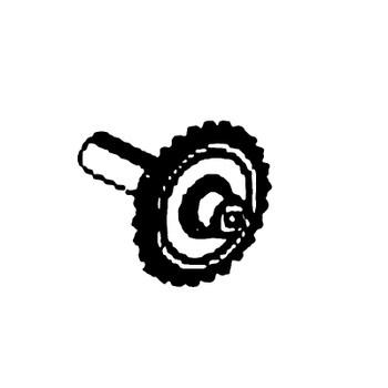 KOHLER 17 144 19-S - SHAFT; PTO SPROCKET (Authentic OEM Part)