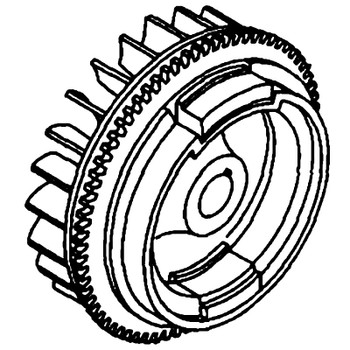 KOHLER 63 025 01-S - FLYWHEEL (Authentic OEM Part)