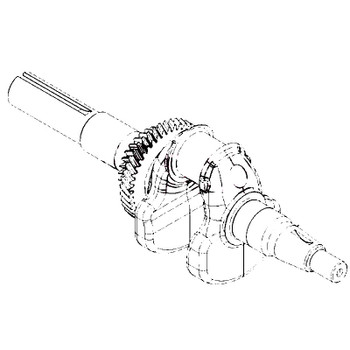 KOHLER 17 014 73-S - CRANKSHAFT ASSEMBLY (Authentic OEM Part)