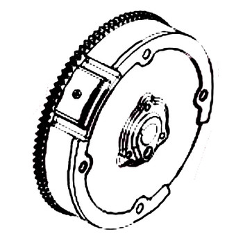 KOHLER 18 025 08-S - FLYWHEEL ASSEMBLY - 3 AMP (Authentic OEM Part)