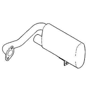 KOHLER 41 068 12-S - MUFFLER (Authentic OEM Part)