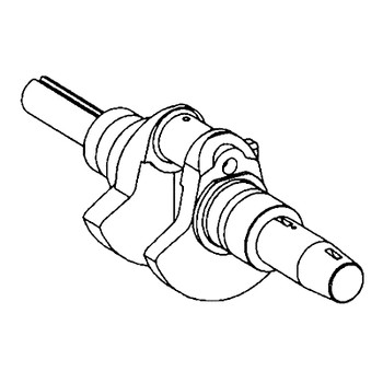 KOHLER 28 014 36-S - CRANKSHAFT (Authentic OEM Part)
