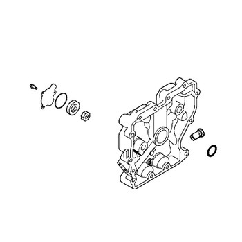 KOHLER 12 009 40-S - CLOSURE PLATE ASSEMBLY (Authentic OEM Part)