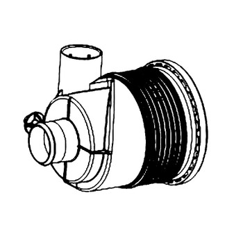 KOHLER 12 081 07-S - HOUSING; HEAD A/C 4 TOP MOUNT (Authentic OEM Part)