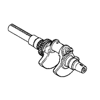KOHLER 24 014 405-S - CRANKSHAFT; NON-THRUST STYLE (Authentic OEM Part)